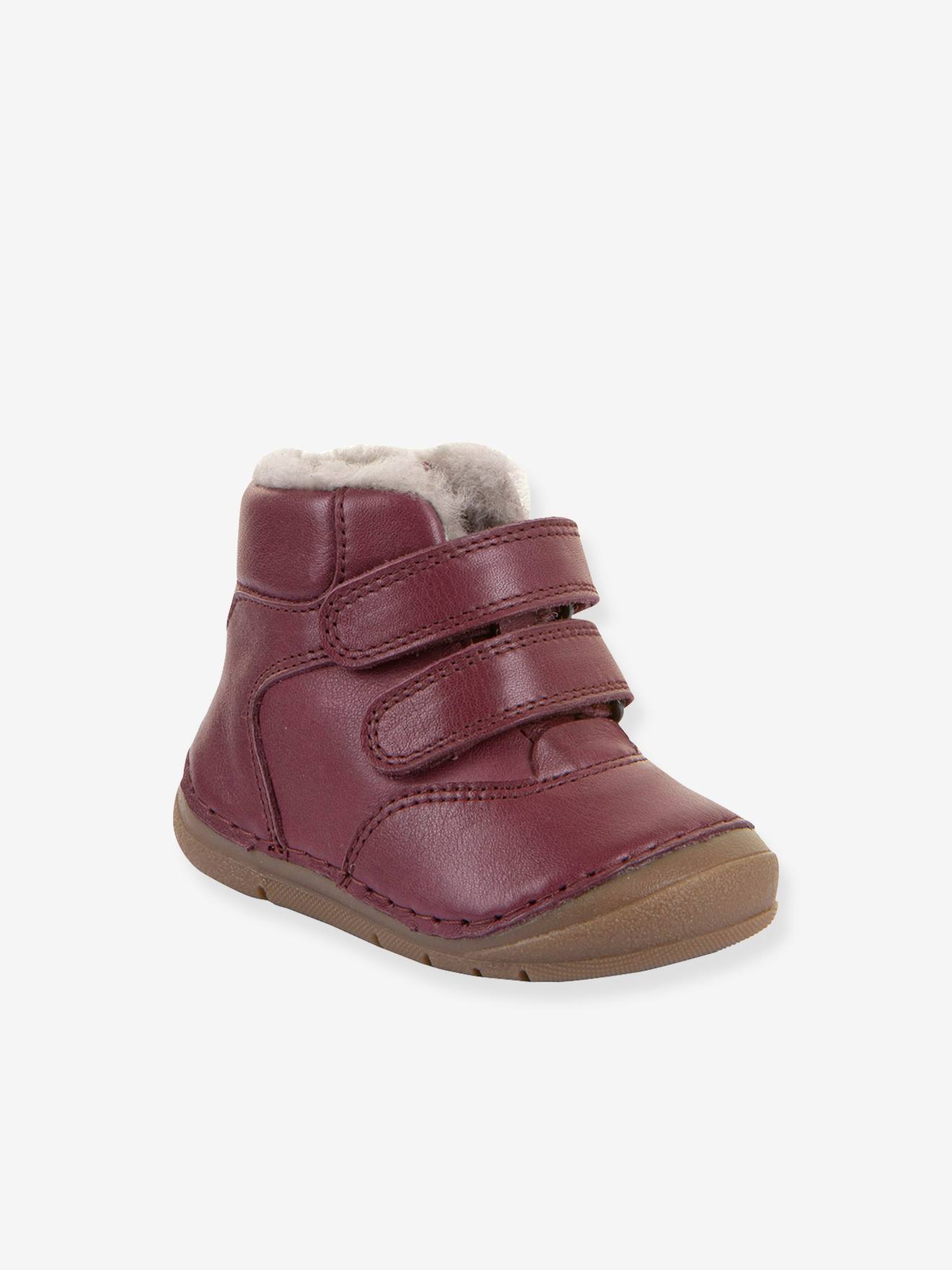 Boots jongen PAIX UP WINTER FRODDO bordeauxrood