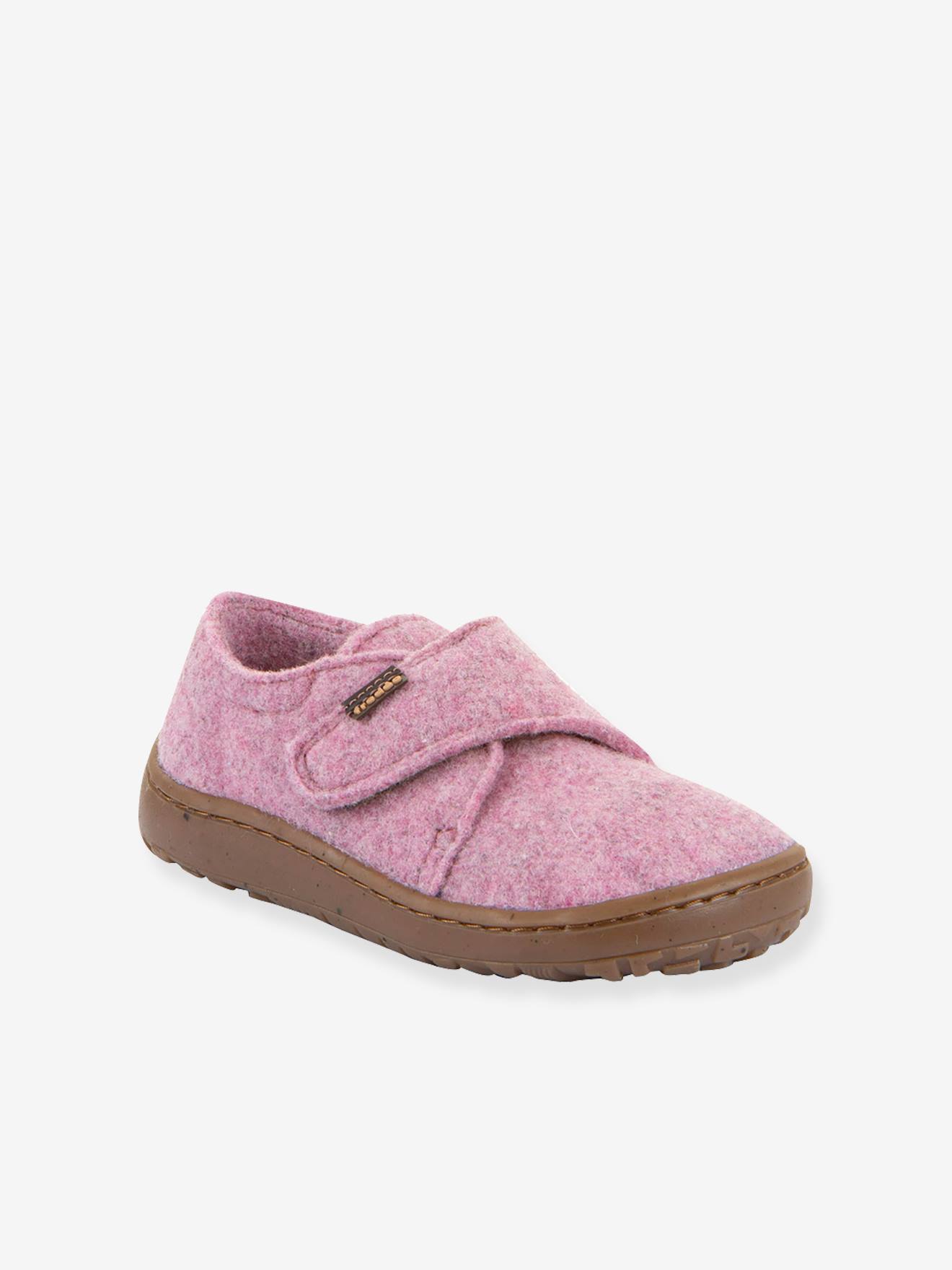 Barefoot sloffen voor kinderen BAREFOOT WOOLY Froddo gemêleerd roze