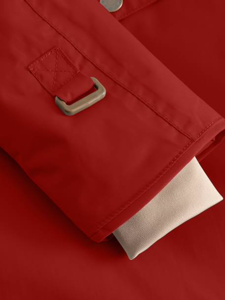 Veste d'hiver avec doublure polaire MATWANG enfants MINI A TURE bleu foncé+bordeaux+gris+gris ardoise+marine+marron+rouge+vert sauge+vieux rose - vertbaudet enfant 