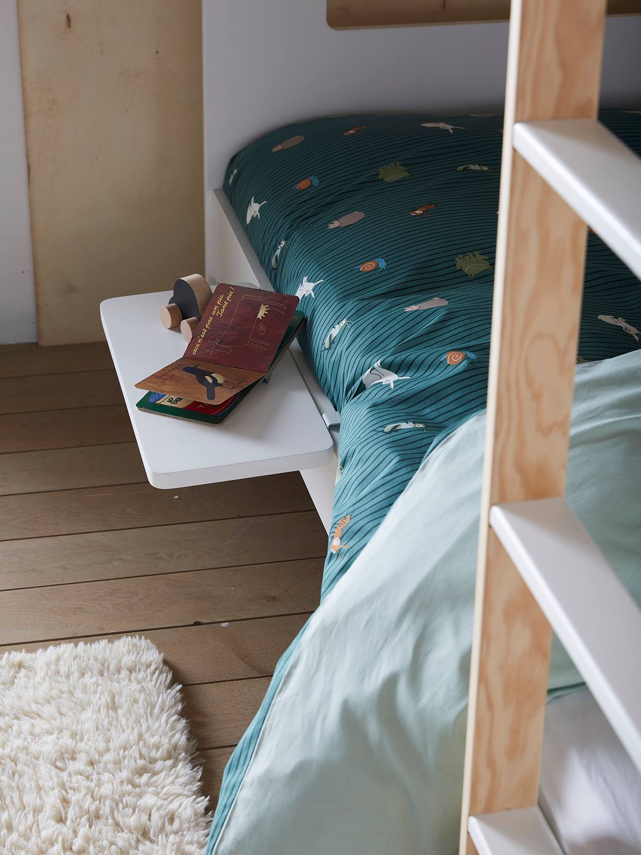 Vertbaudet Bedplankje Om Op Te Hangen Wit
