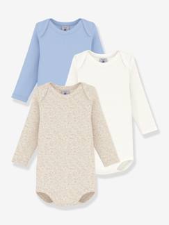 Baby-Set van 3 PETIT BATEAU rompertjes