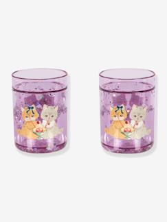 Verzorging-Set van 2 KONGES SLOJD glitterglazen