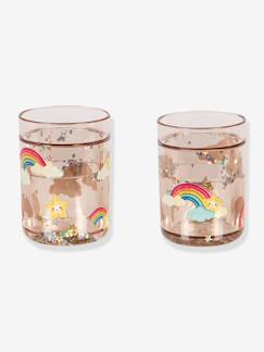 Verzorging-Set van 2 KONGES SLOJD glitterglazen