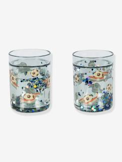 Verzorging-Set van 2 KONGES SLOJD glitterglazen