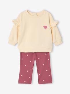 -Babyset sweater en legging meisje