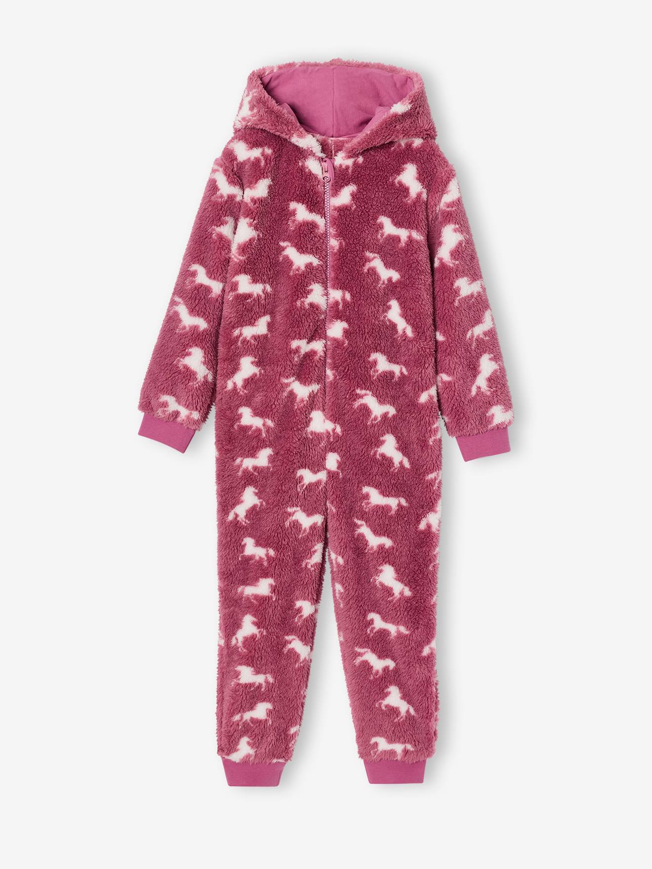 Vertbaudet Meisjespyjama Met Unicornprint Zachtpaars