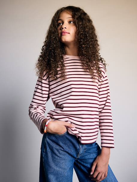 Fille-T-shirt, sous-pull-T-shirt manches longues fille