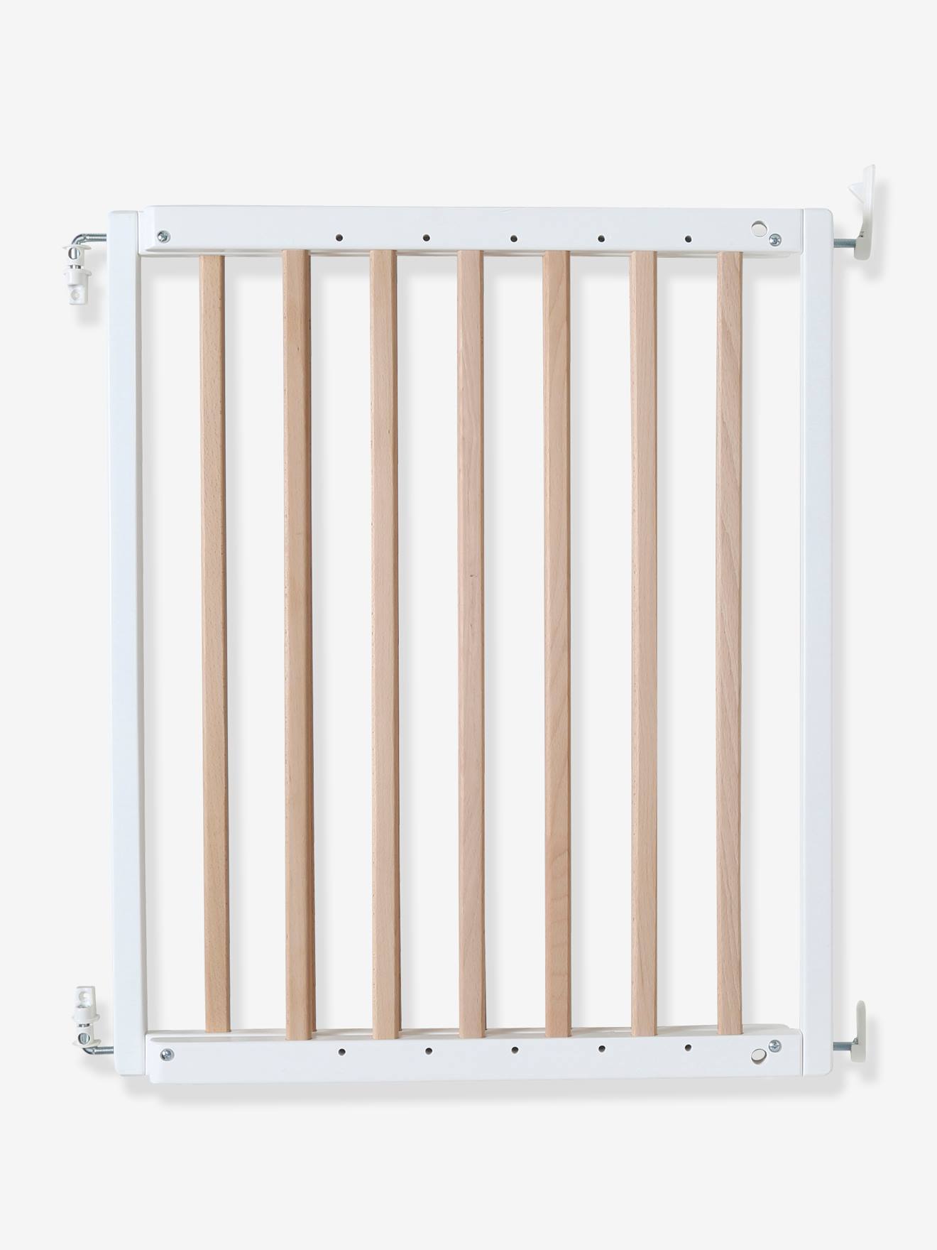 Vertbaudet Houten Veiligheidshekje Voor Kinderen Naturel/wit