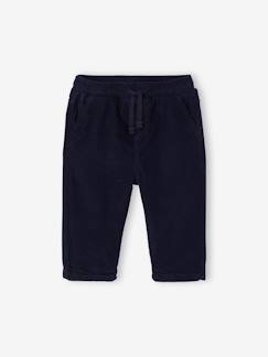 Baby-Babybroek jongen van ribfluweel