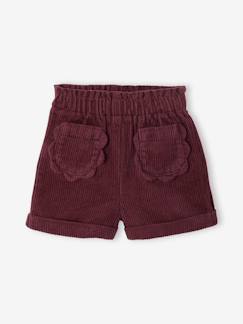 -Short bébé fille