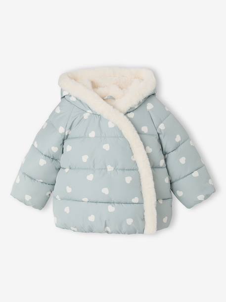 Doudoune bébé fille à capuche  - vertbaudet enfant