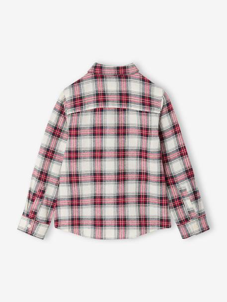 Chemise garçon avec nœud papillon écru - vertbaudet enfant 