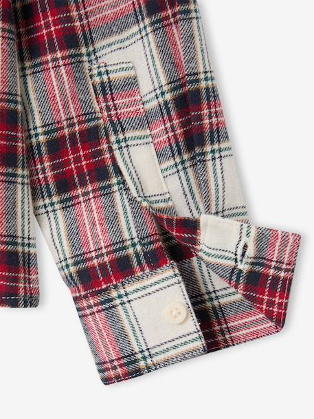 Chemise garçon avec nœud papillon écru - vertbaudet enfant 