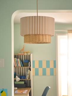 -Lampscherm van twee materialen