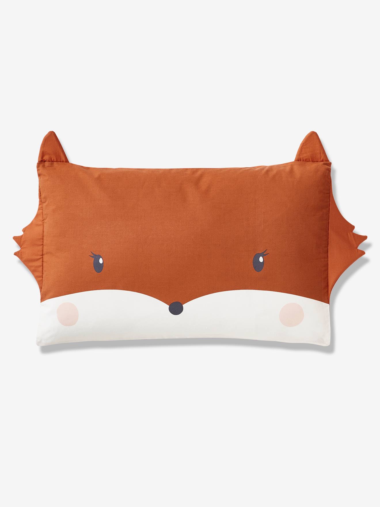 Vertbaudet Kussensloop Fleurettes Voor Baby's Oranje
