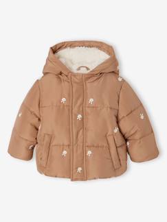 Bébé-Manteau, combipilote, nid d'ange-Doudoune bébé fille à capuche