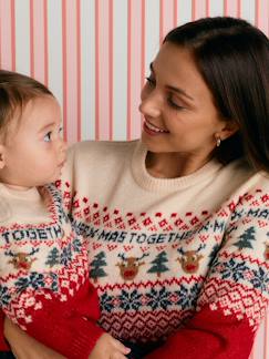 Vêtements de grossesse-Pull de Noël femme Capsule Famille