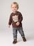 Sweat bébé garçon manches longues marron - vertbaudet enfant 
