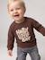 Sweat bébé garçon manches longues marron - vertbaudet enfant 