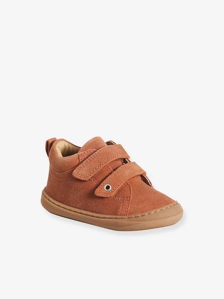 Chaussures premiers pas bébé velcro beige+bleu+bleu électrique+bleu océan+lot beige+lot marron+lot vert+marron+ocre+vert+vert sauge - vertbaudet enfant 