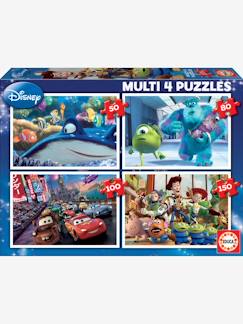 -Set met 4 puzzels van 50 tot 150 stukjes Multi 4 Disney® Pixar EDUCA