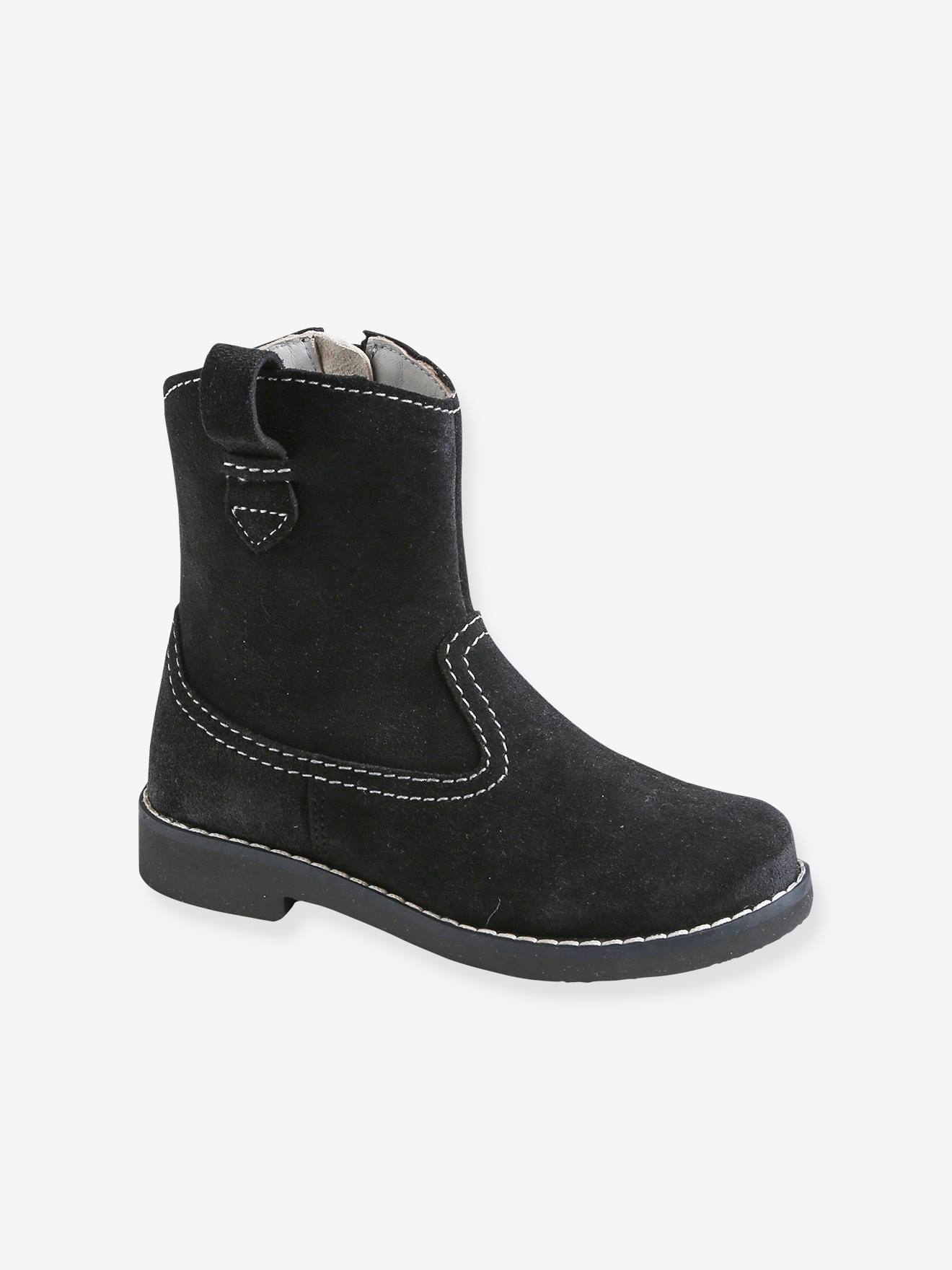 boots noir fille