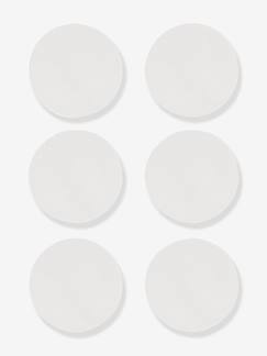 Puériculture-Allaitement-Lot de 6 coussinets d'allaitement en coton CARRIWELL