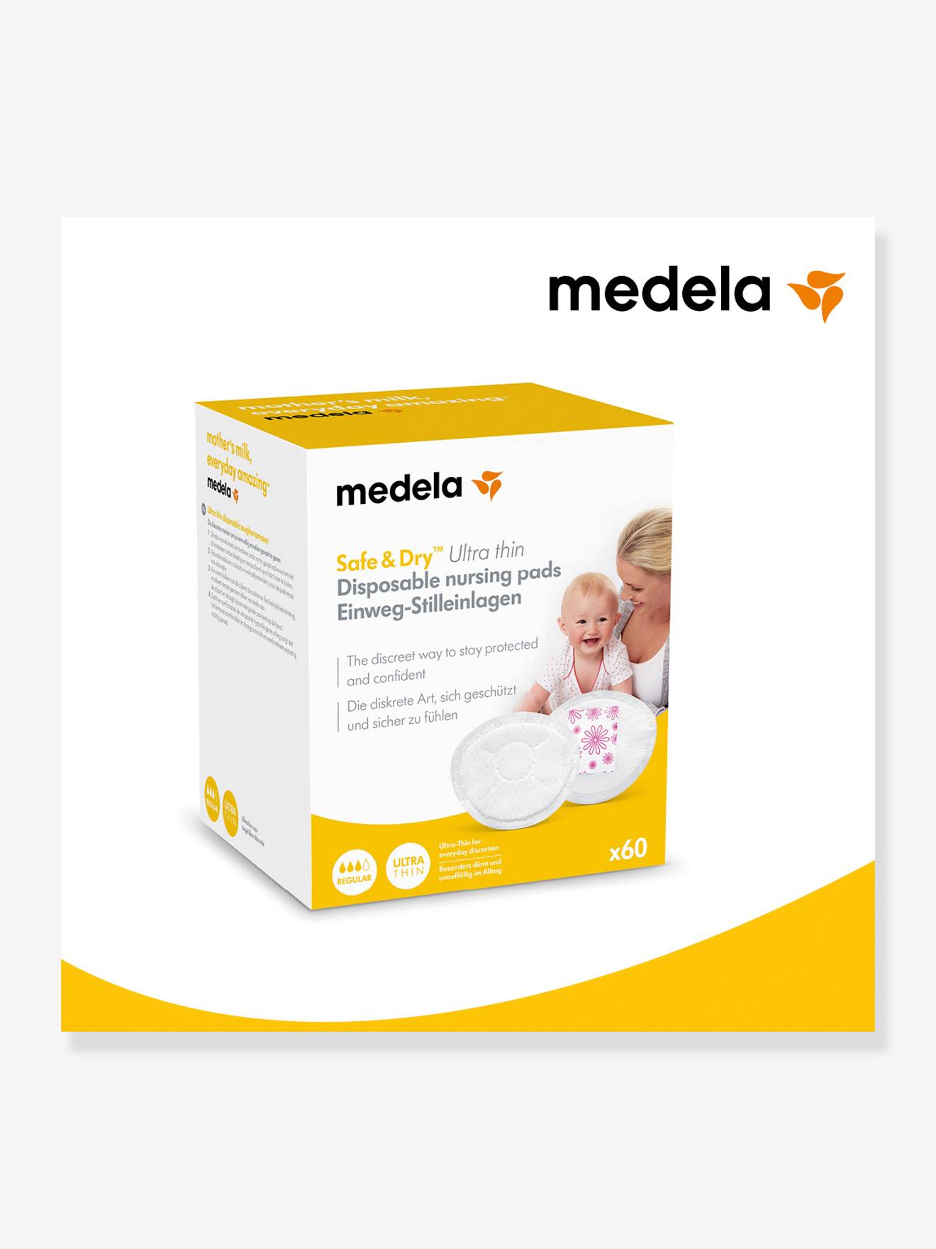 Medela Safe & Dry Ultra Thin Disposable Nursing Pads 60