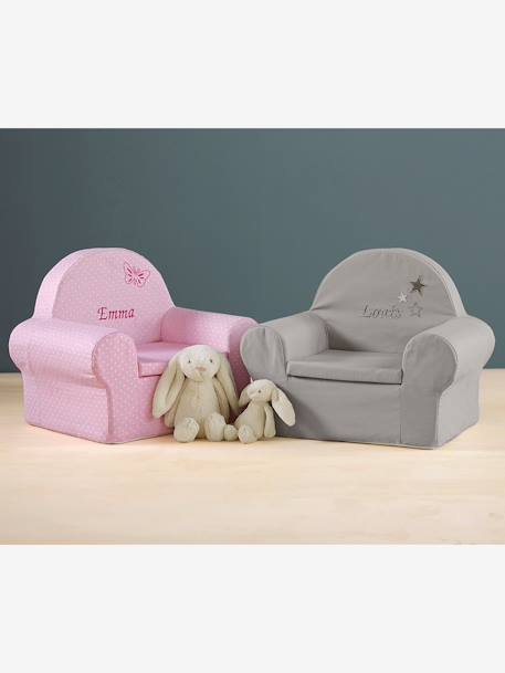 Zeteltje in schuimrubber GRIJS LICHT - vertbaudet enfant 