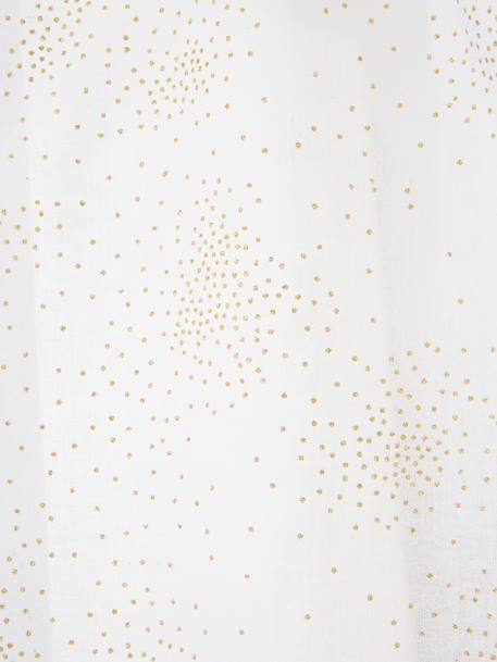 Rideau voilage pailleté Féérie BLANC / PAILLETTES - vertbaudet enfant 
