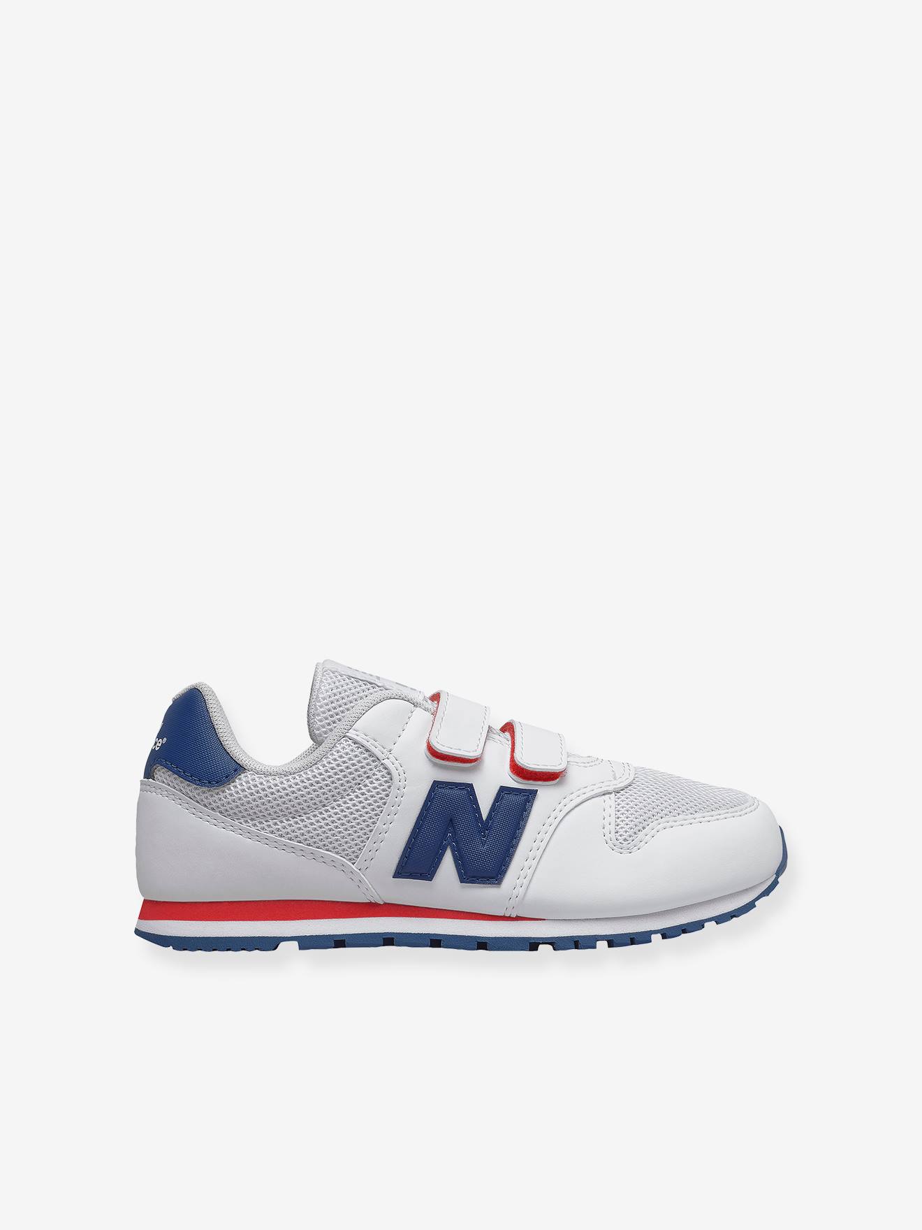 Leren sneakers met klittenband YV500WRB NEW BALANCE - wit, Schoenen