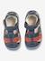 Sandales garçon spécial maternelle GRIS+MARINE - vertbaudet enfant 