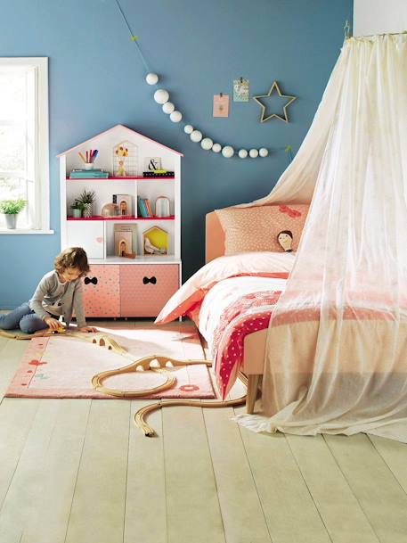 Rideau voilage pailleté Féérie BLANC / PAILLETTES - vertbaudet enfant 