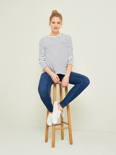 T-shirt marinière à personnaliser RAYE BLEU - vertbaudet enfant 