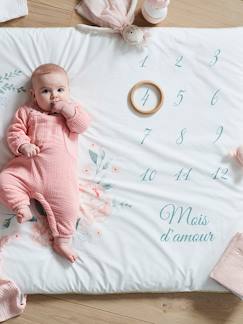 Speelgoed-Eerste levensjaren-Speelkleden en schommels-Babyfotokleed EAU DE ROSE