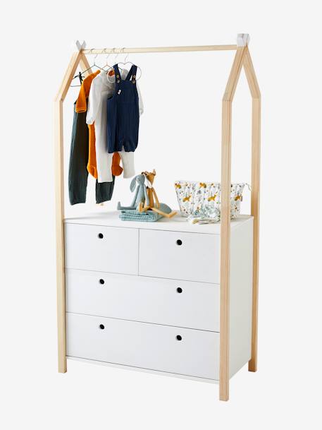 Hangkast Cabane wit - vertbaudet enfant 