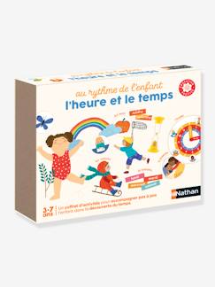 Jouet-Jeux éducatifs-Lire, écrire, compter et heure-L'Heure et le Temps - Au rythme de l'enfant - NATHAN