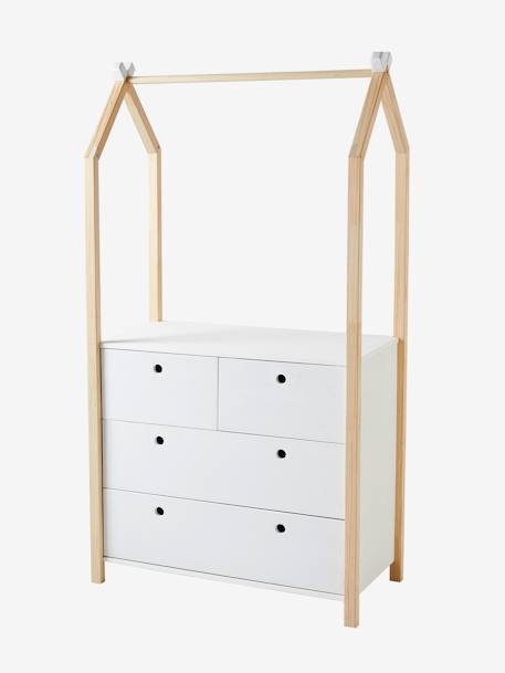 Hangkast Cabane wit - vertbaudet enfant 