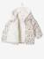 Asymmetrisch donsjack met voering baby grijsblauw+iriserend koper+poederroze - vertbaudet enfant 