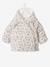 Asymmetrisch donsjack met voering baby grijsblauw+iriserend koper+poederroze - vertbaudet enfant 