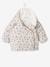 Asymmetrisch donsjack met voering baby grijsblauw+iriserend koper+poederroze - vertbaudet enfant 