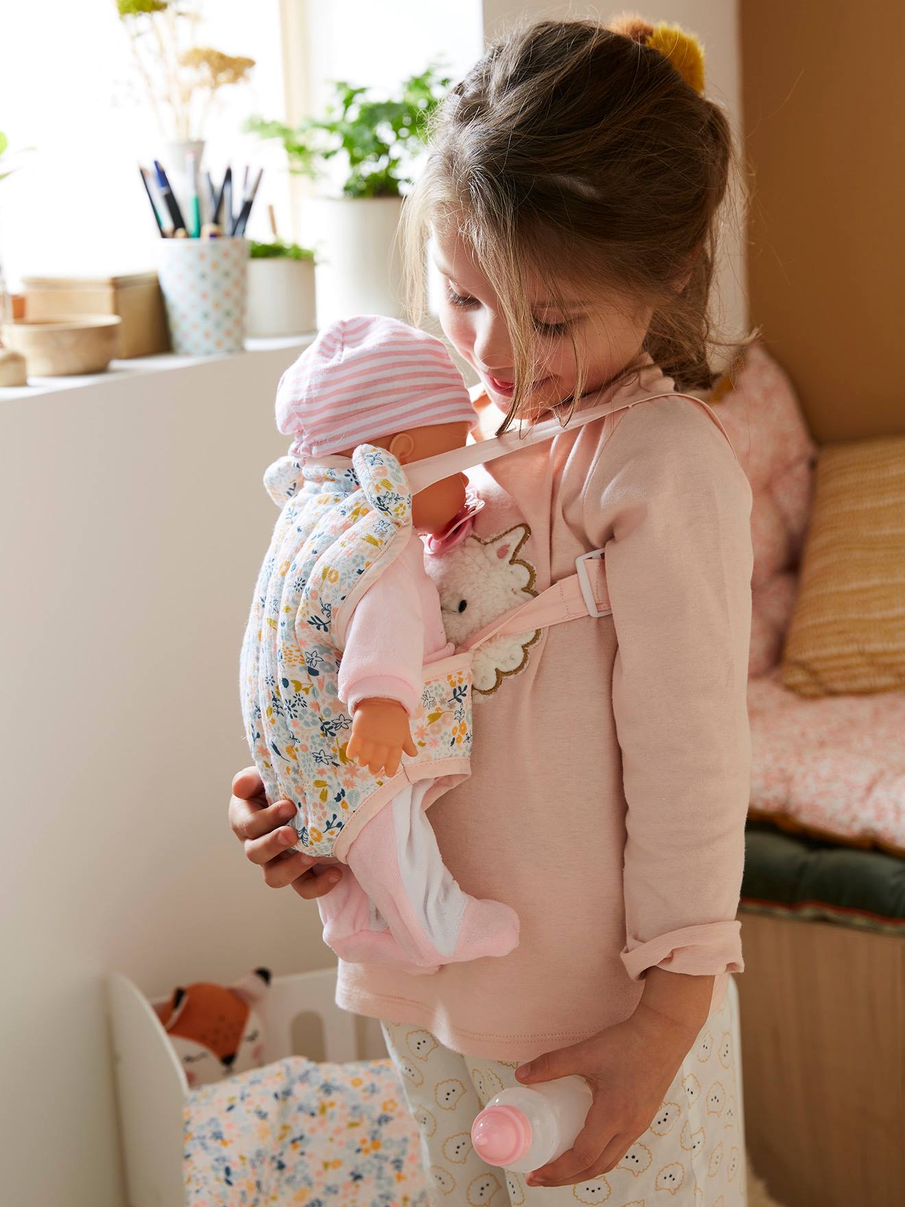Porte-bébé pour poupée - ZAPF CREATION - Baby born - Rose - Pour