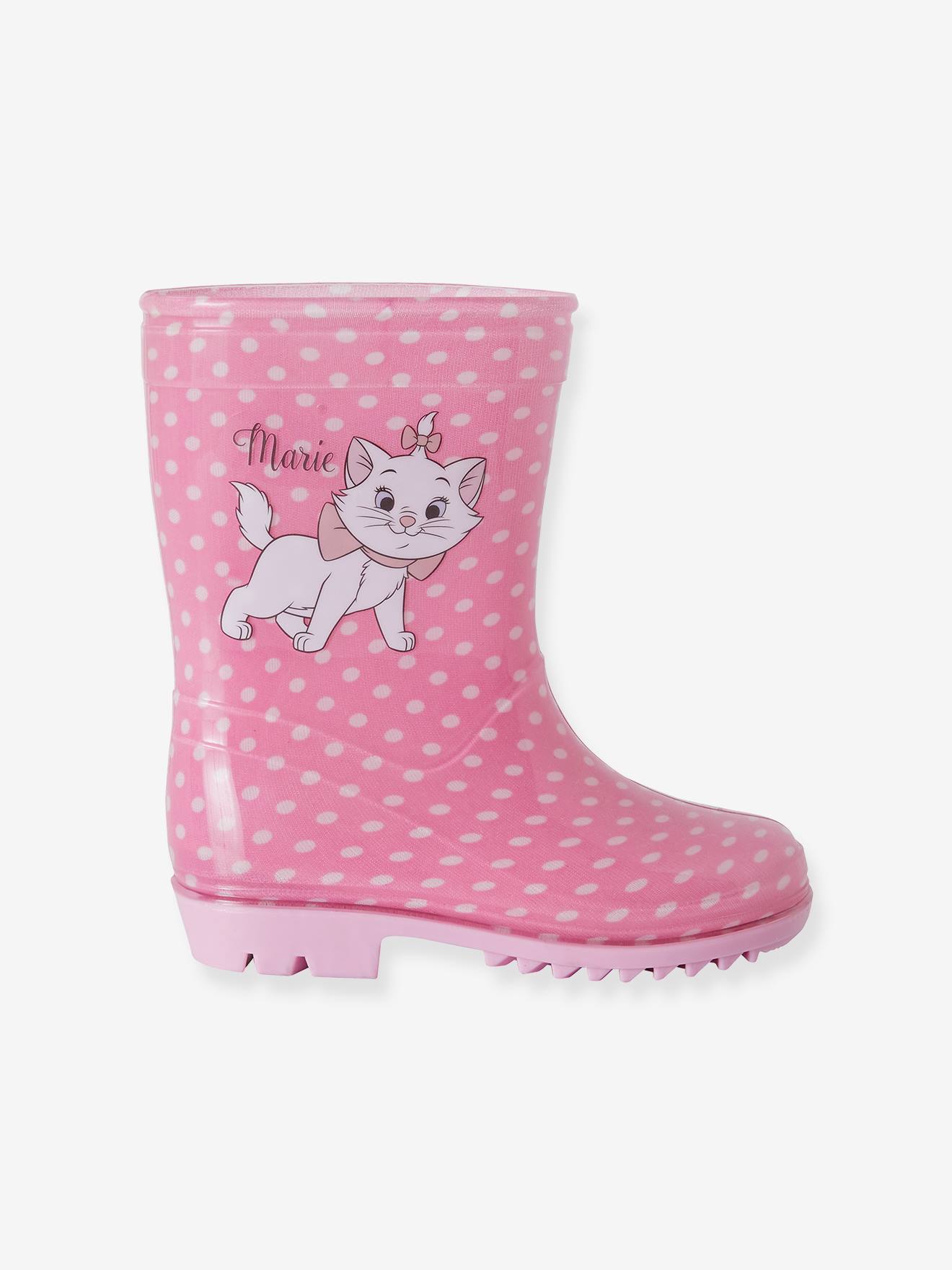 kans borst Milieuvriendelijk Regenlaarzen Disney Marie van de Aristocats® - roze, Schoenen