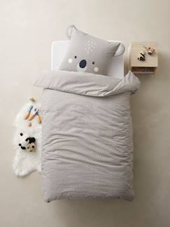 Linge de maison et décoration-Linge de lit enfant-Parure housse de couette + taie d'oreiller BIO* KOALA