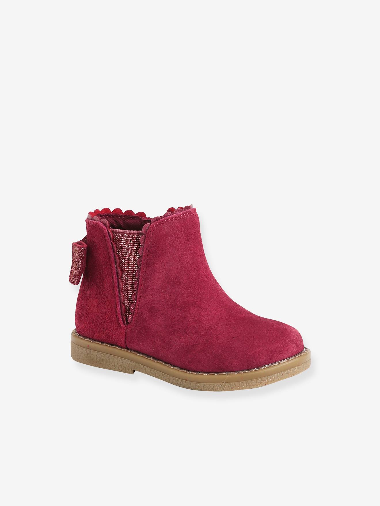 bottines cuir bebe fille
