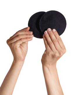 -Set  van 6 katoenen pads voor het geven van borstvoeding CARRIWELL