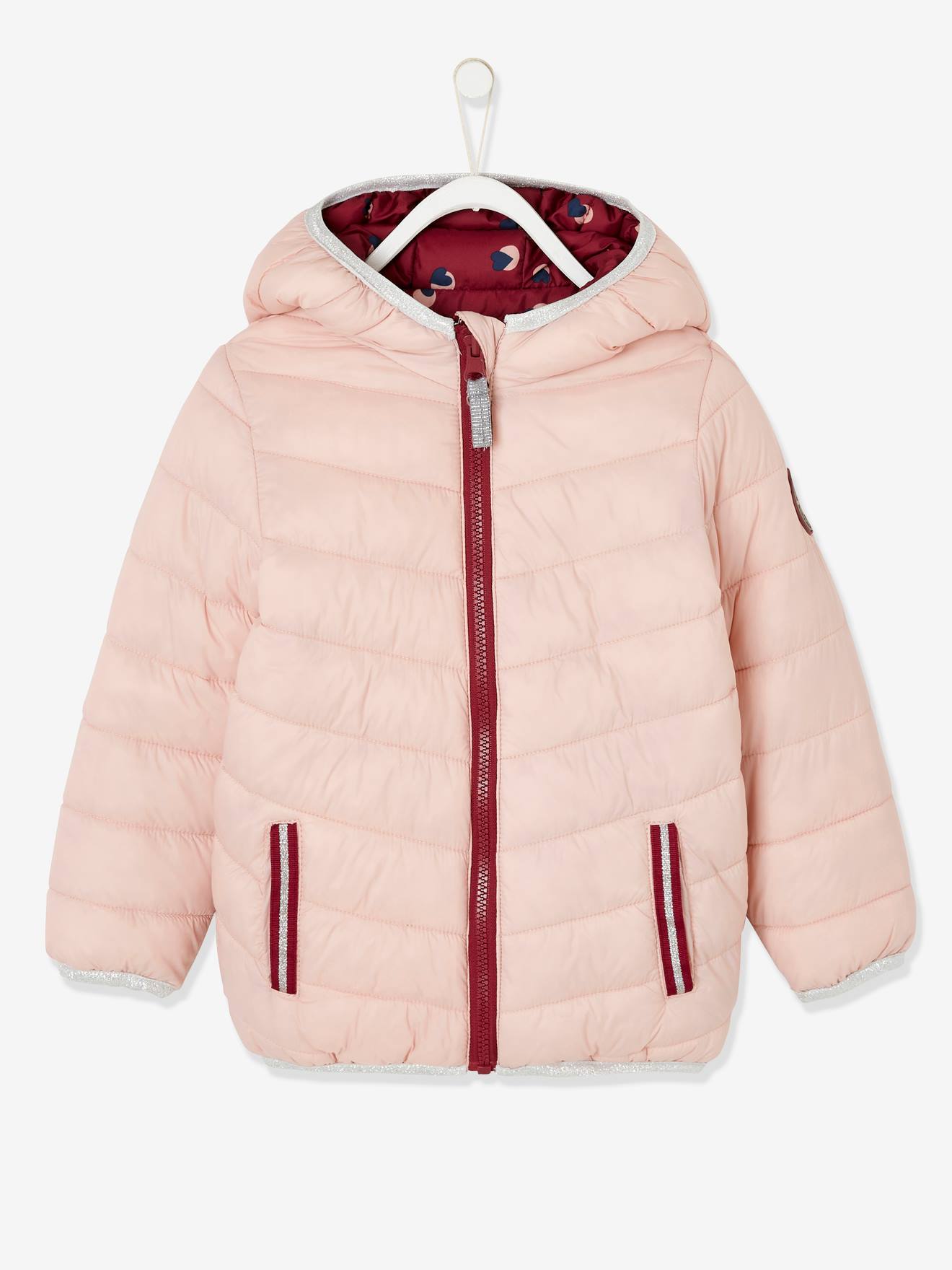 doudoune fille rouge