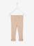 Legging en tricot bébé beige+rose poudré+vert de gris - vertbaudet enfant 