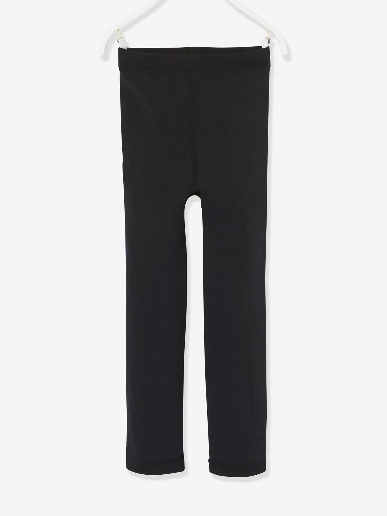 Vertbaudet Fleece-legging Voor Meisjes Zwart