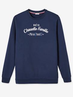 Vêtements de grossesse-Sweat homme notre Chouette Famille collection capsule  fabrication française